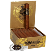 GURKHA GHOST GOLD ASURA NATURAL DOUBLE ROBUSTO MADURO 21 CIGARS BOX