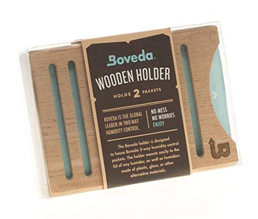 Boveda Wooden Holder (Holds 2 Packets, Side-by-Side)