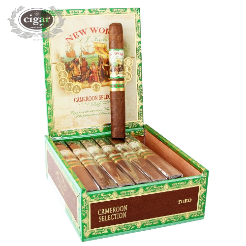 AJF New World Cameroon Natural Toro 20 Cigars