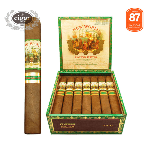 AJF New World Cameroon Natural Gordo 20 Cigars
