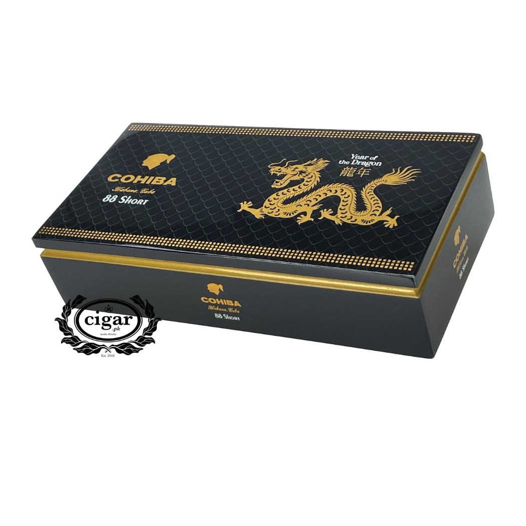 COHIBA SHORT YEAR OF DRAGON HUMIDORE MINI 88 CIGARS L.E 2024