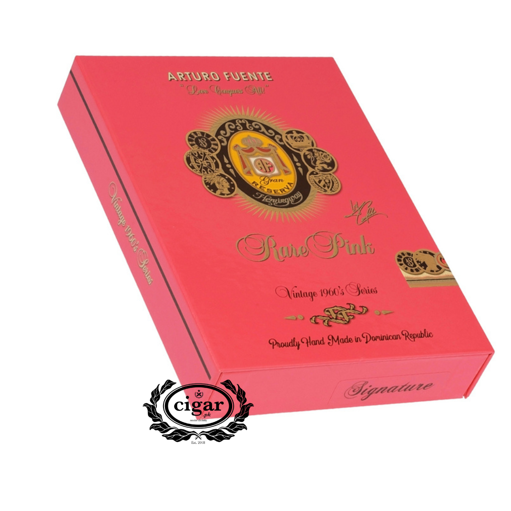 ARTURO FUENTE RARE PINK VINTAGE 1960's SREIES SHORT STORE  5 CIGARS