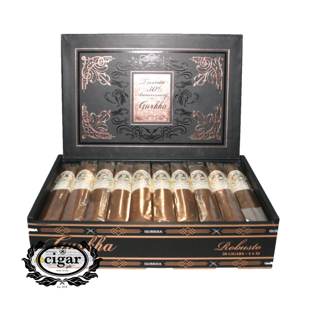 GURKHA TREINTA ROBUSTO 20 CIGARS