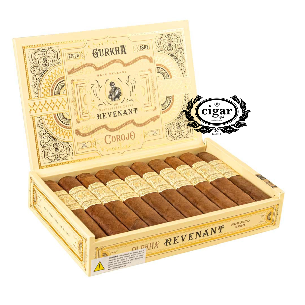 GURKHA REVENANT COROJO ROBUSTO 20 CIGARS