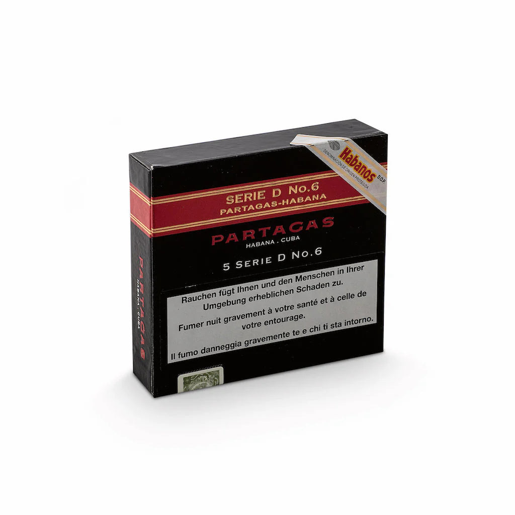 PARTAGAS SERIE D NO 6 5 CIGAR CASE