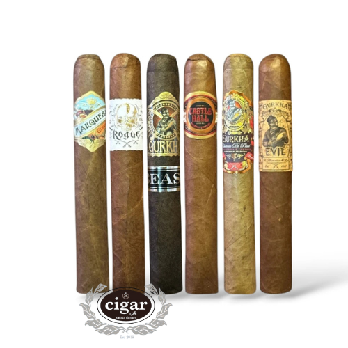 GURKHA NICARAGUA BLUE SAMPLER PACK 6 CIGARS