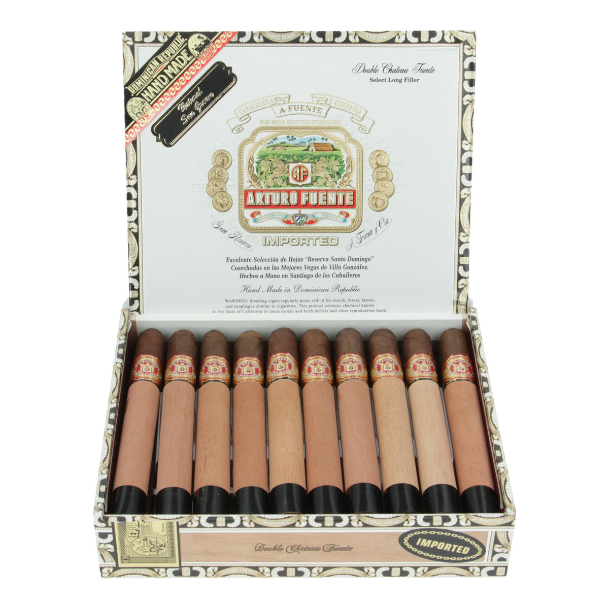 ARTURO FUENTE DOUBLE CHATEAU FUENTE 20 CIGARS