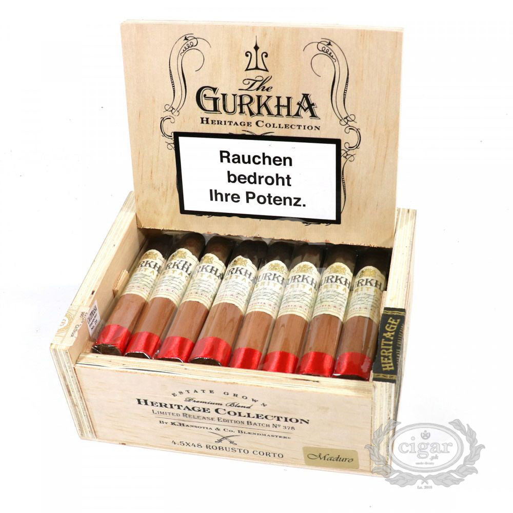 GURKHA HERITAGE MADURO ROBUSTO