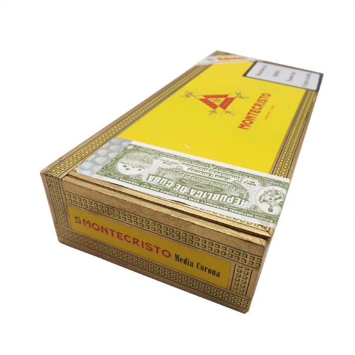 MONTECRISTO MEDIA CORONA 25 CIGARS