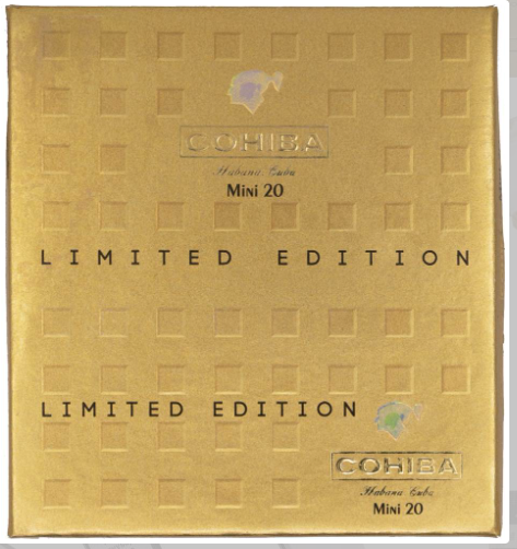 COHIBA CLUB GOLD EDITION 20 CIGARS