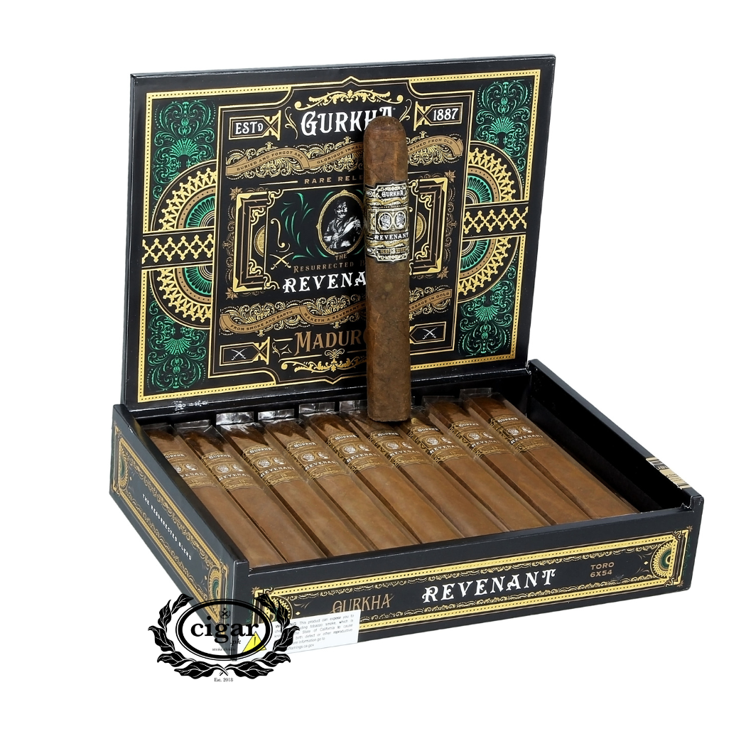 GURKHA REVENANT MADURO TORO 20 CIGARS