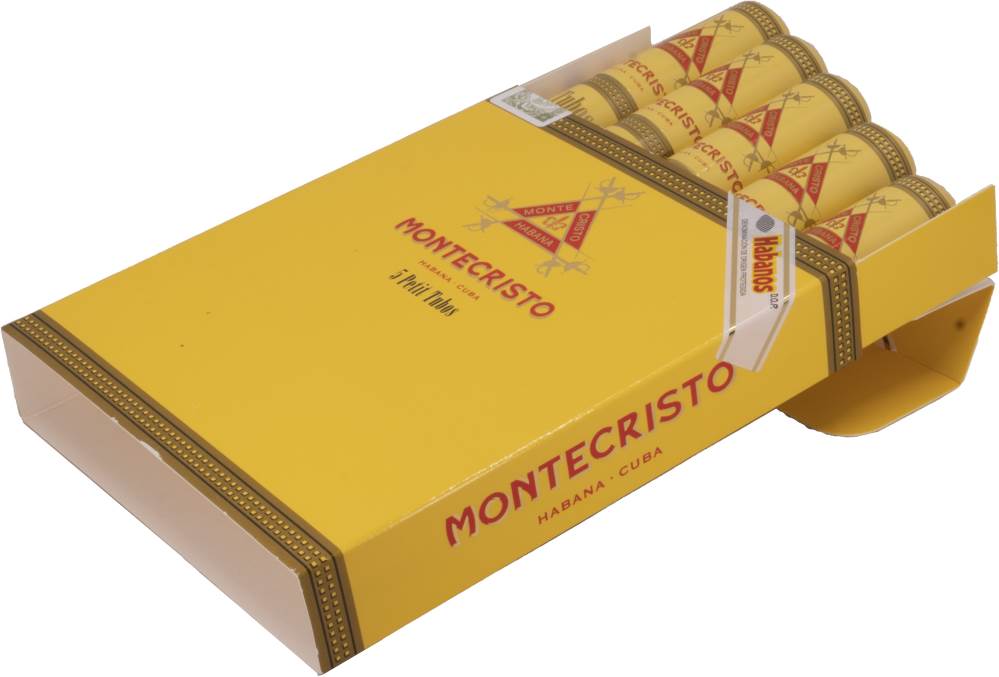 MONTECRISTO PETIT TUBOS AT 5 CP 25 CIGARS